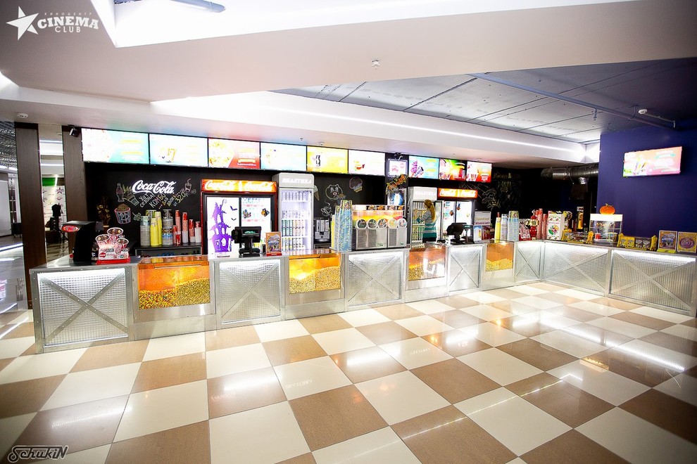 Развлекательный центр. Кинотеатр "Cinema Club", г.Брянск.