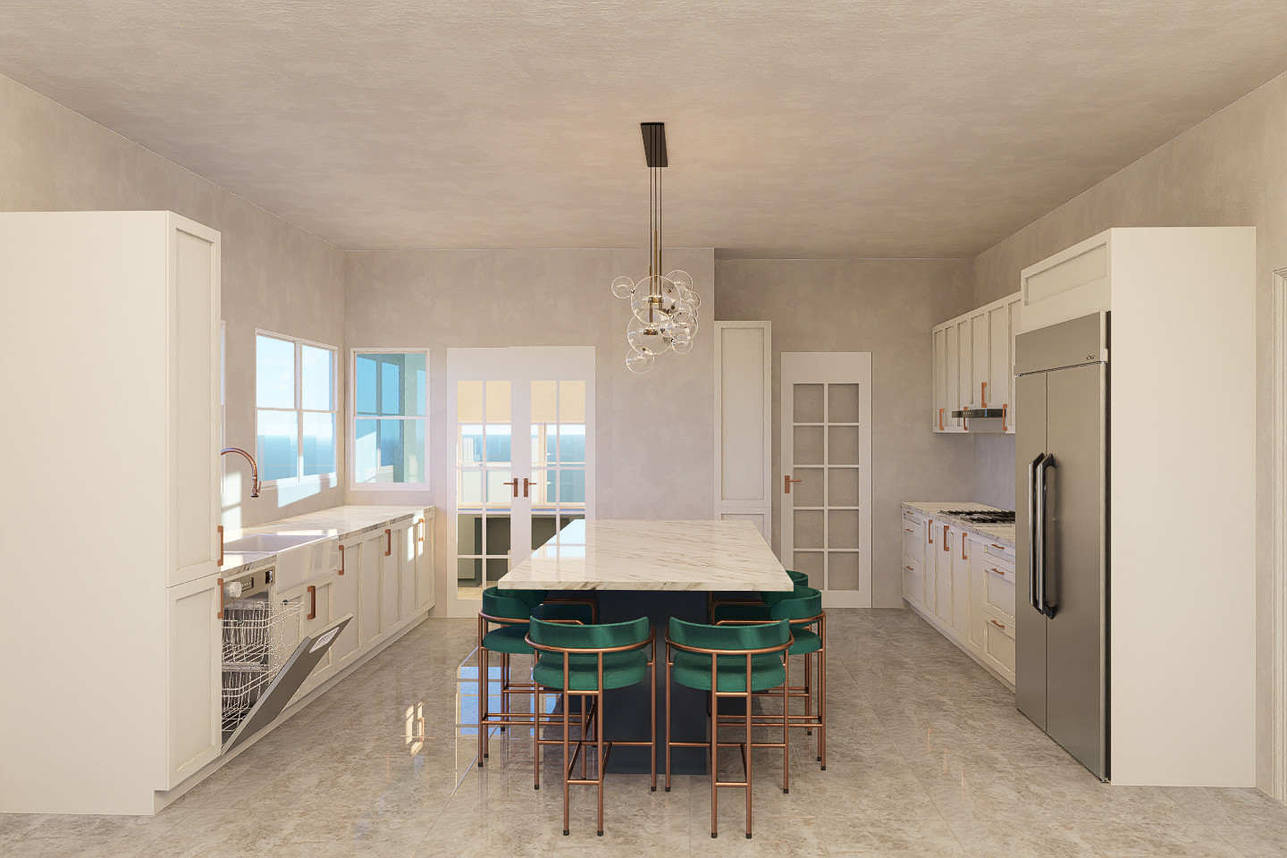 Küche in Texas, USA