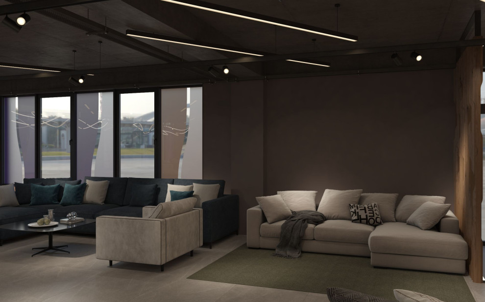 Интерьер мебельного магазина.