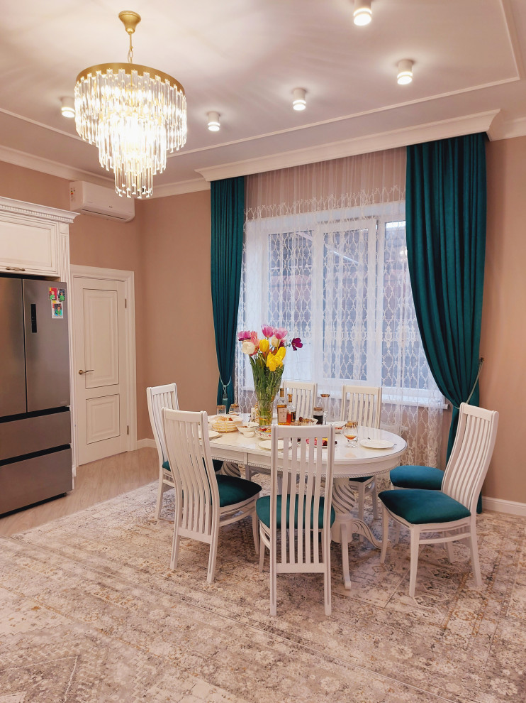 Реализация дизайн-проекта кухни в стиле современной классики