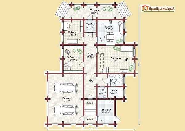 проект дома № 54