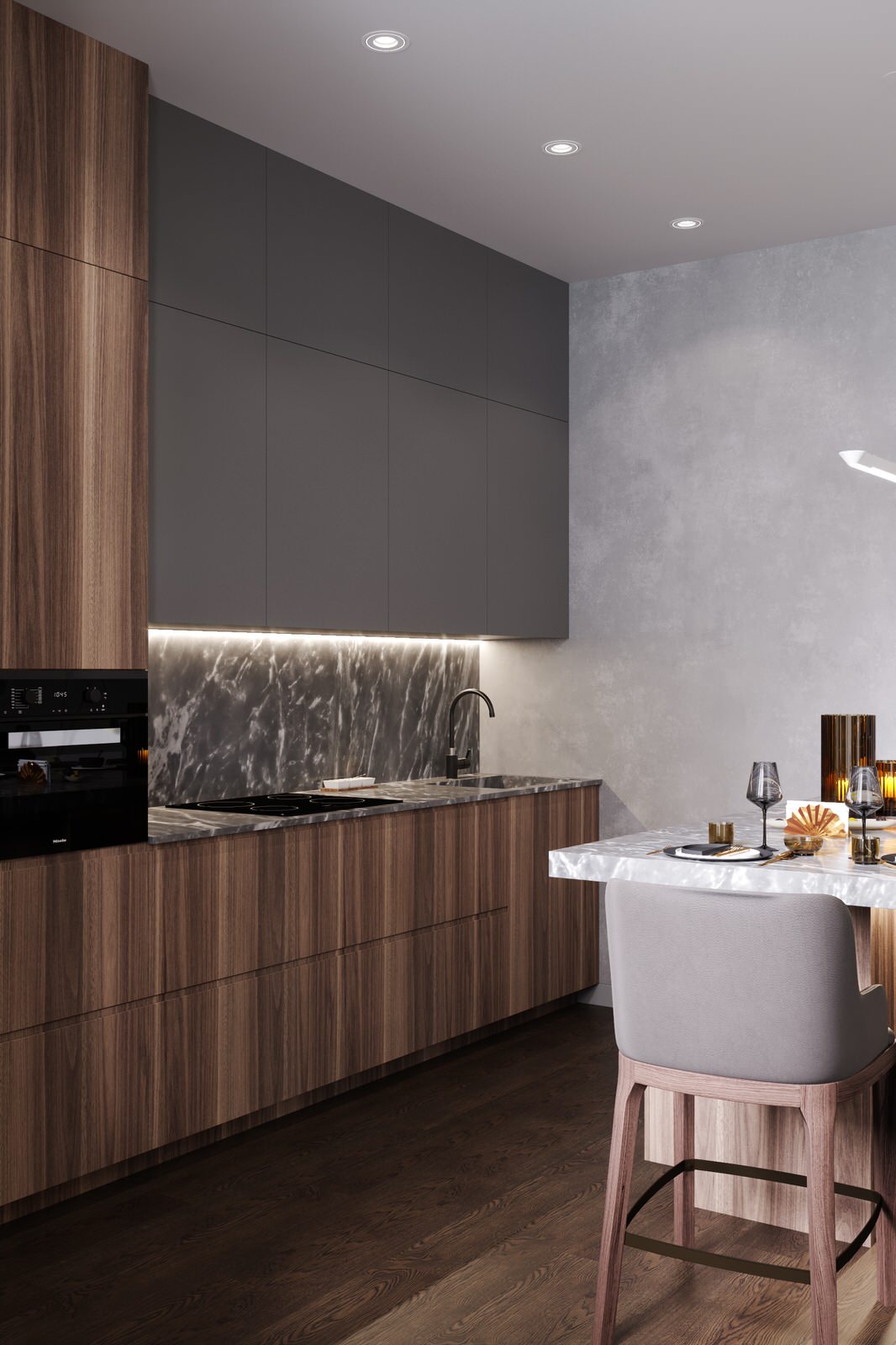 Квартира 110 кв. м. в современном стиле ЖК Red Side.