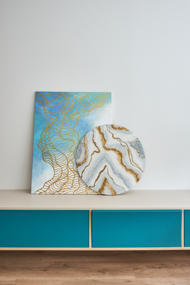 Интерьер трехкомнатной квартиры 83м2 _ ZeLBor