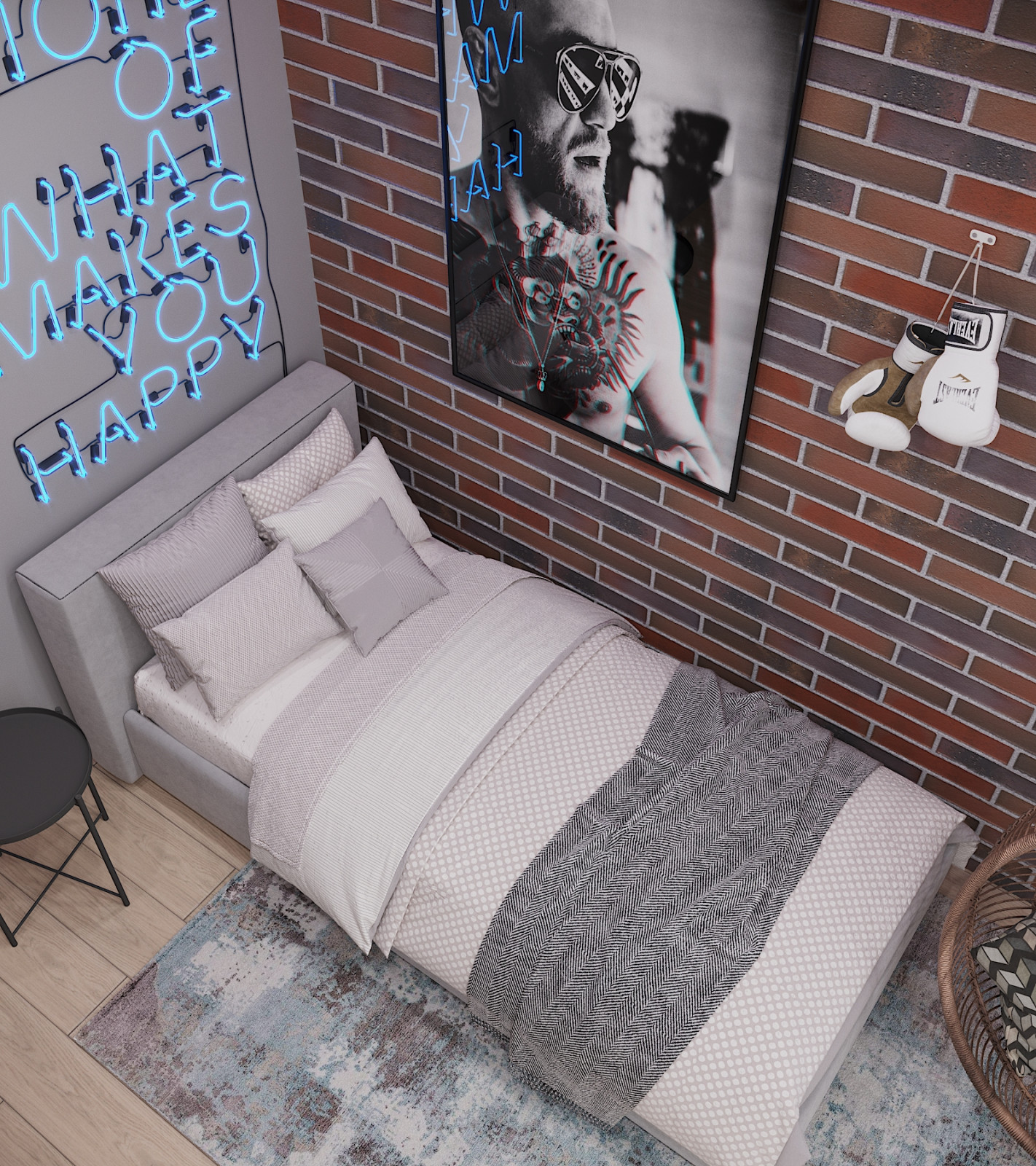 Дизайн-проект квартиры, площадью 126,2 м2