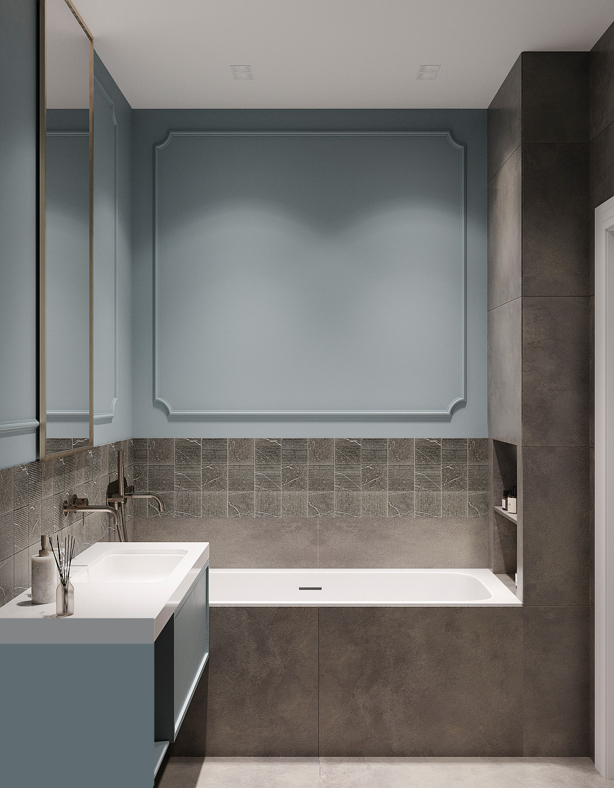 Дизайн проект квартиры в ЖК "Манхэттен"