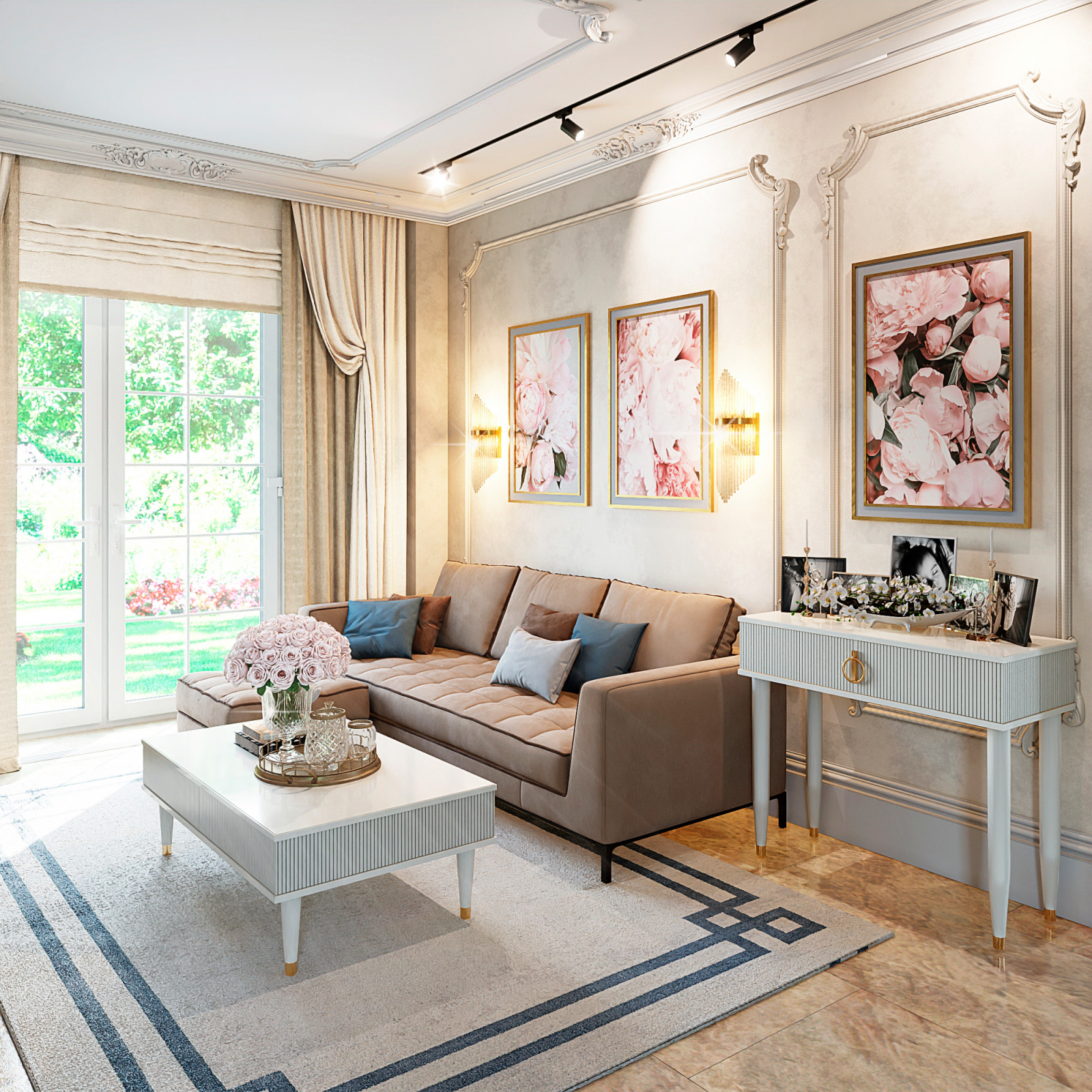 Проект трехэтажного дома