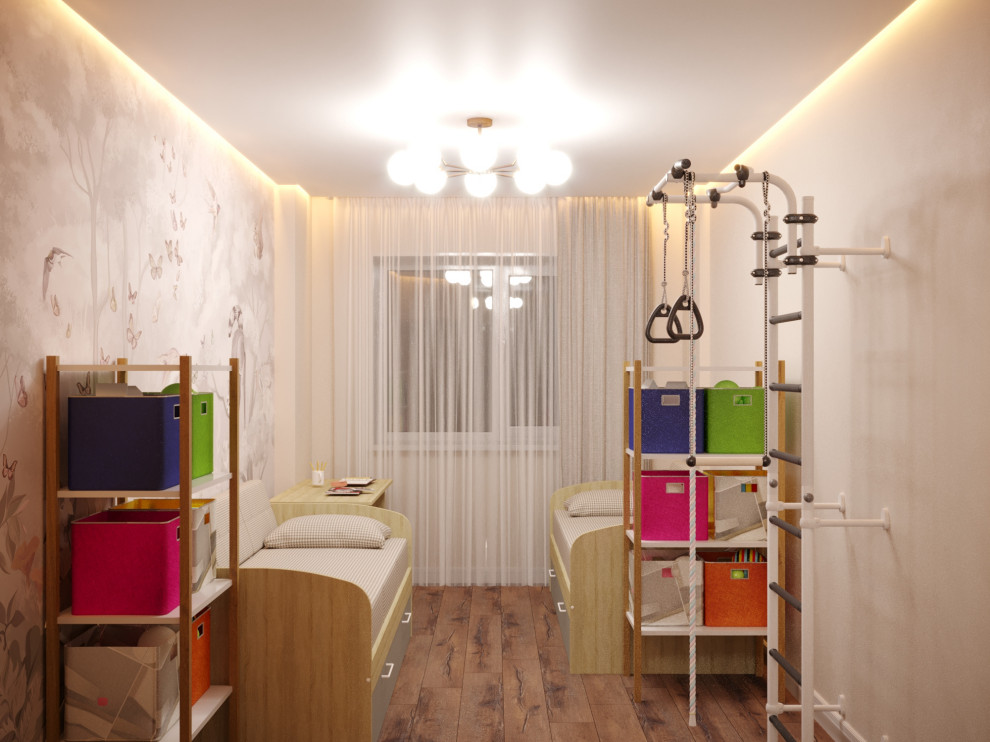 Обложка проекта: Дизайн-проект трехкомнатной квартиры.