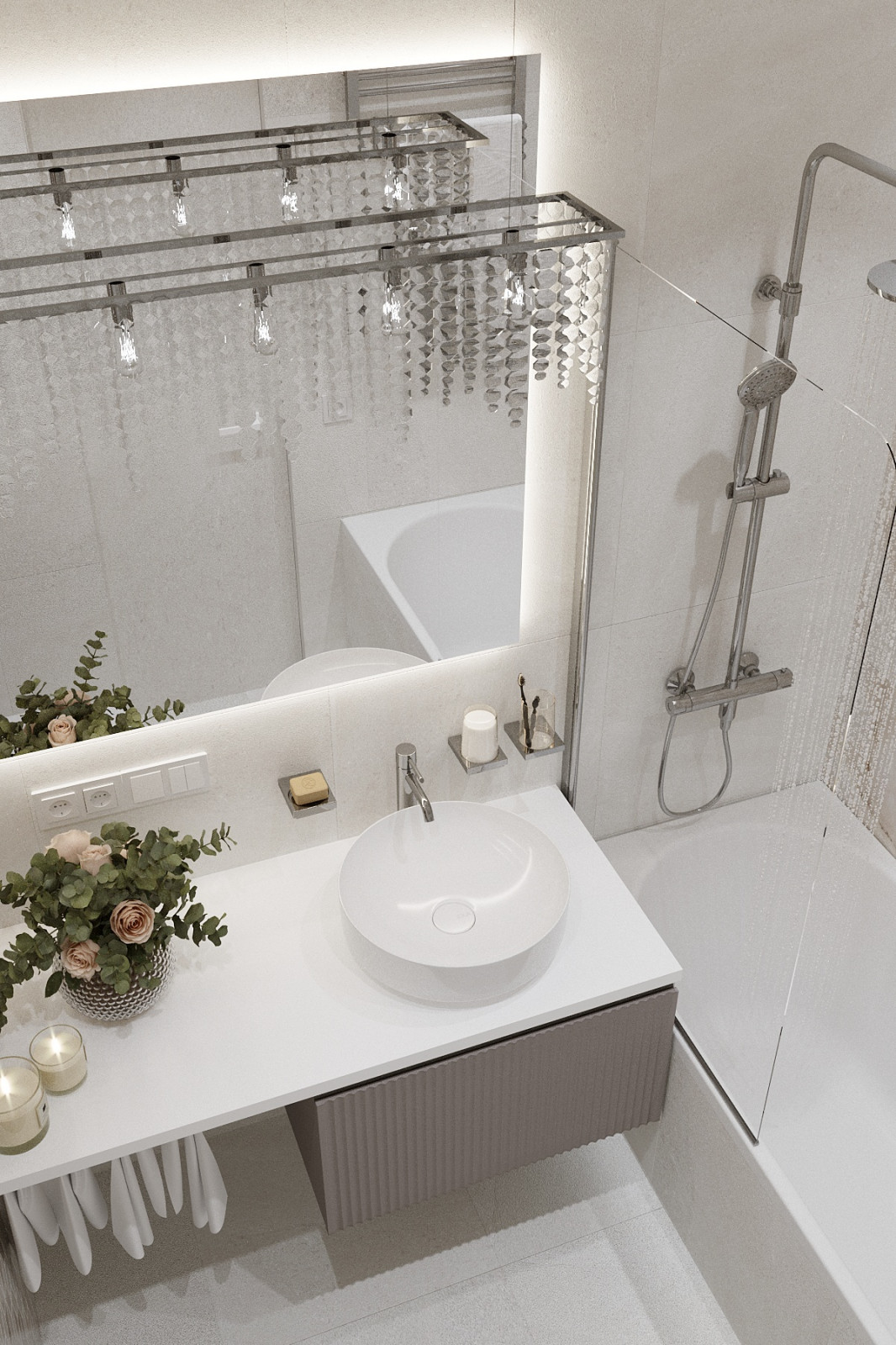 Дизайн-проект квартиры, площадью 72,87 м2