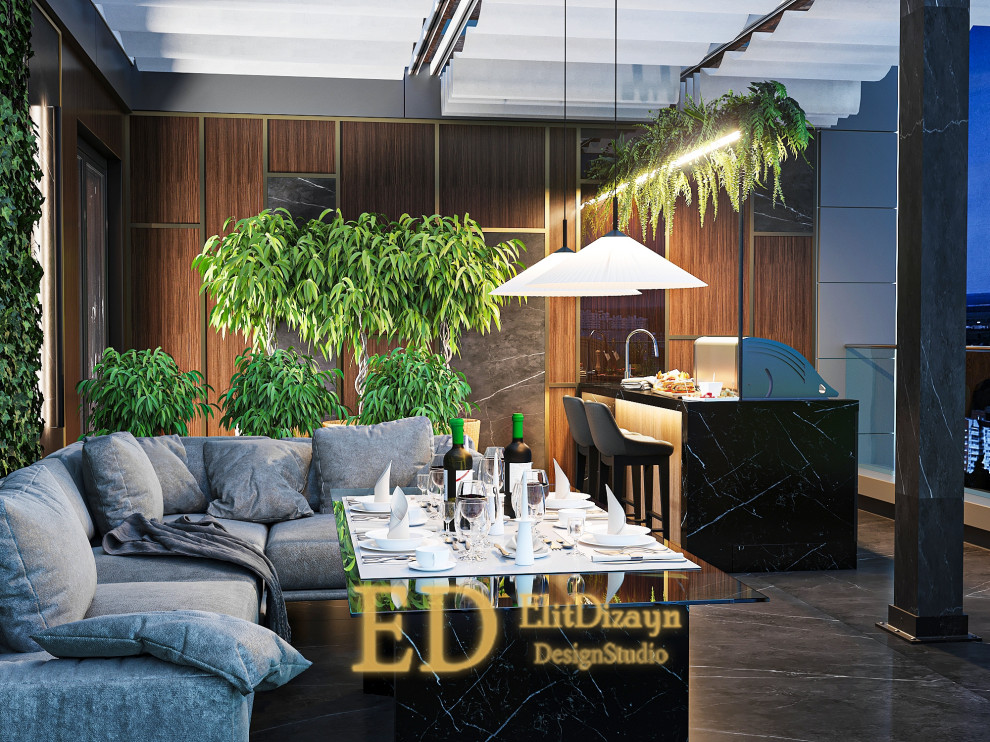 Пентхаус в современном стиле