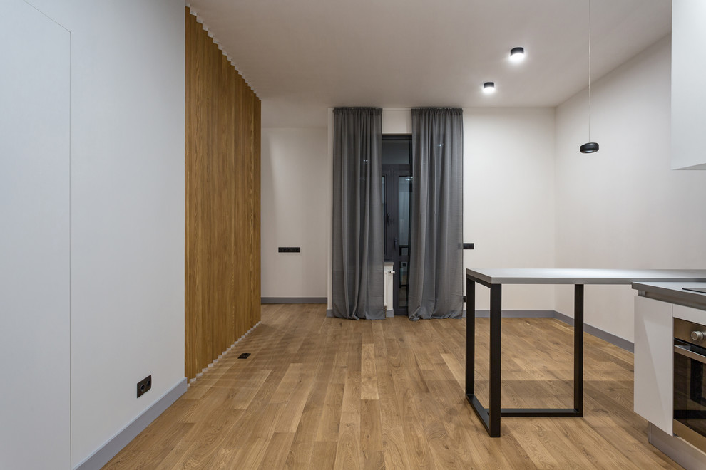 Минималистическая студия в Сколково