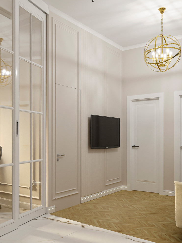 «Неоклассика в сердце Петербурга» Дизайн-проект двухкомнатной квартиры