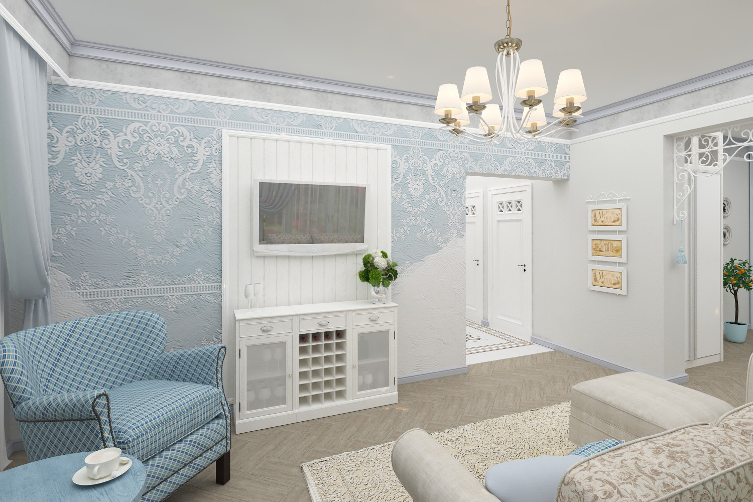 Частный интерьер "Добротный"