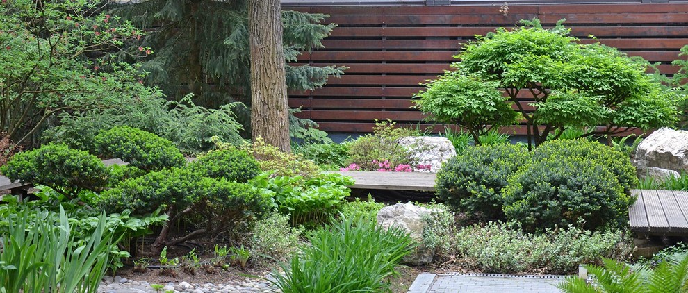 Сад с японским характером в КП Ландшафт