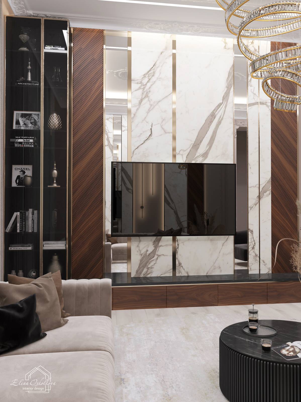 Обложка проекта: Роскошная гостиная