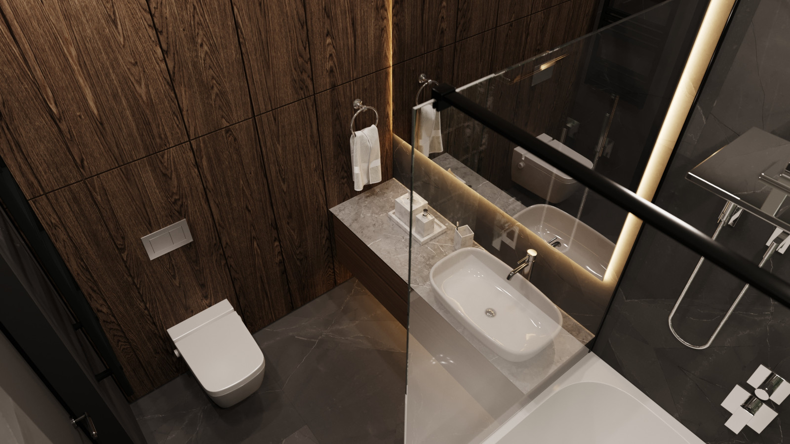 Двухуровневая квартира с террасой