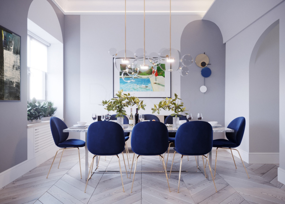 Кухня-столовая. Дизайн-проект квартиры в Москве