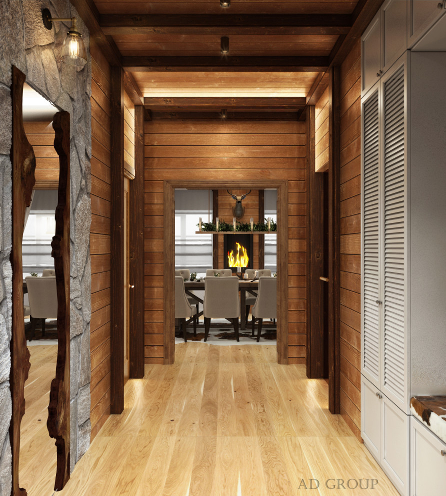 Банный комплекс в стиле Шале