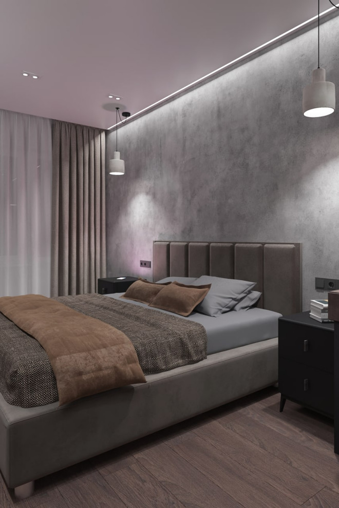 Спальня с рабочей зоной для фрилансера S - 15 м2