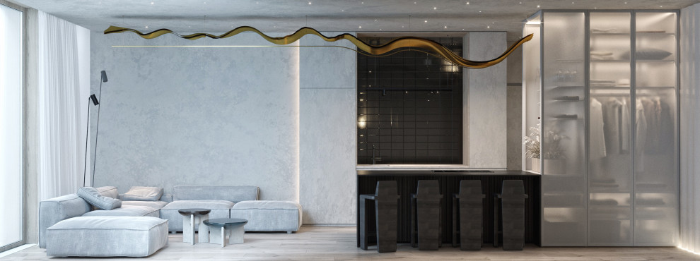 Обложка проекта: Квартира 100м2 в “Lumin house”