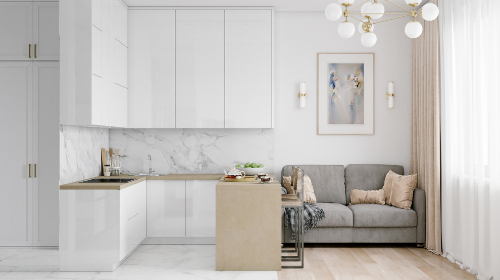 Квартира в светлых тонах