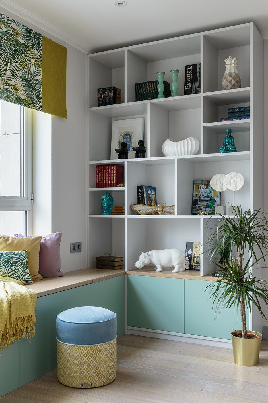 Houzz тур: Квартира c тропическими мотивами в Петербурге