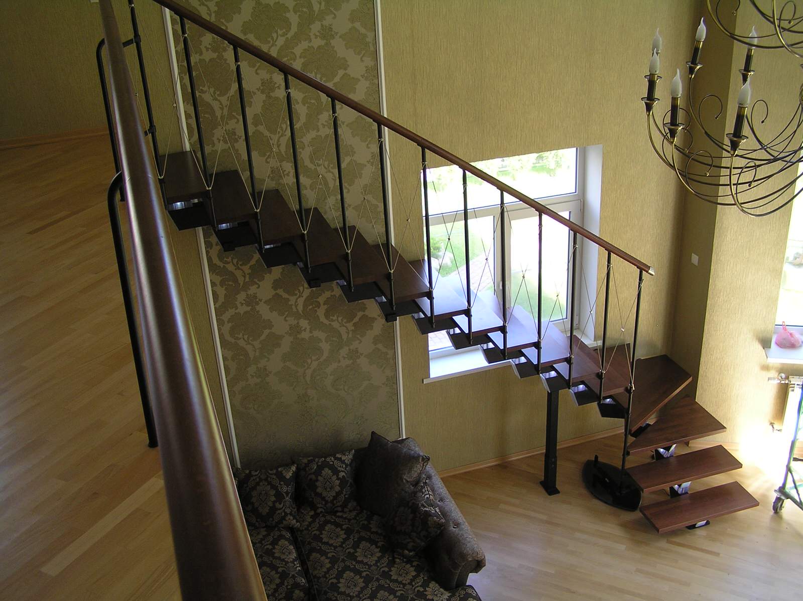 Лестница модели Knock Design