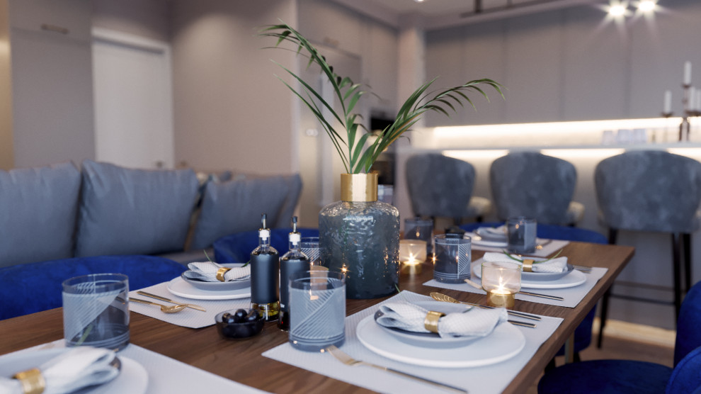 Дизайн-проект квартиры в ЖК Летний сад