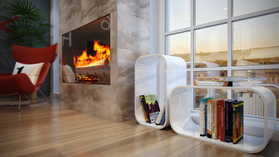 Дизайн интерьера квартиры "Яркий постмодерн"