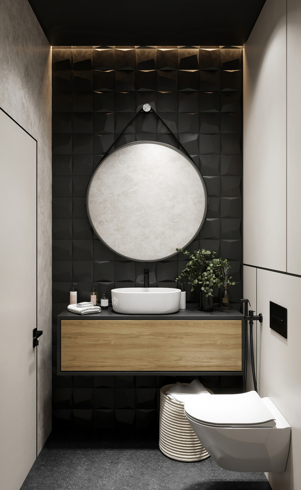 Обложка проекта: Санузлы в загородном доме