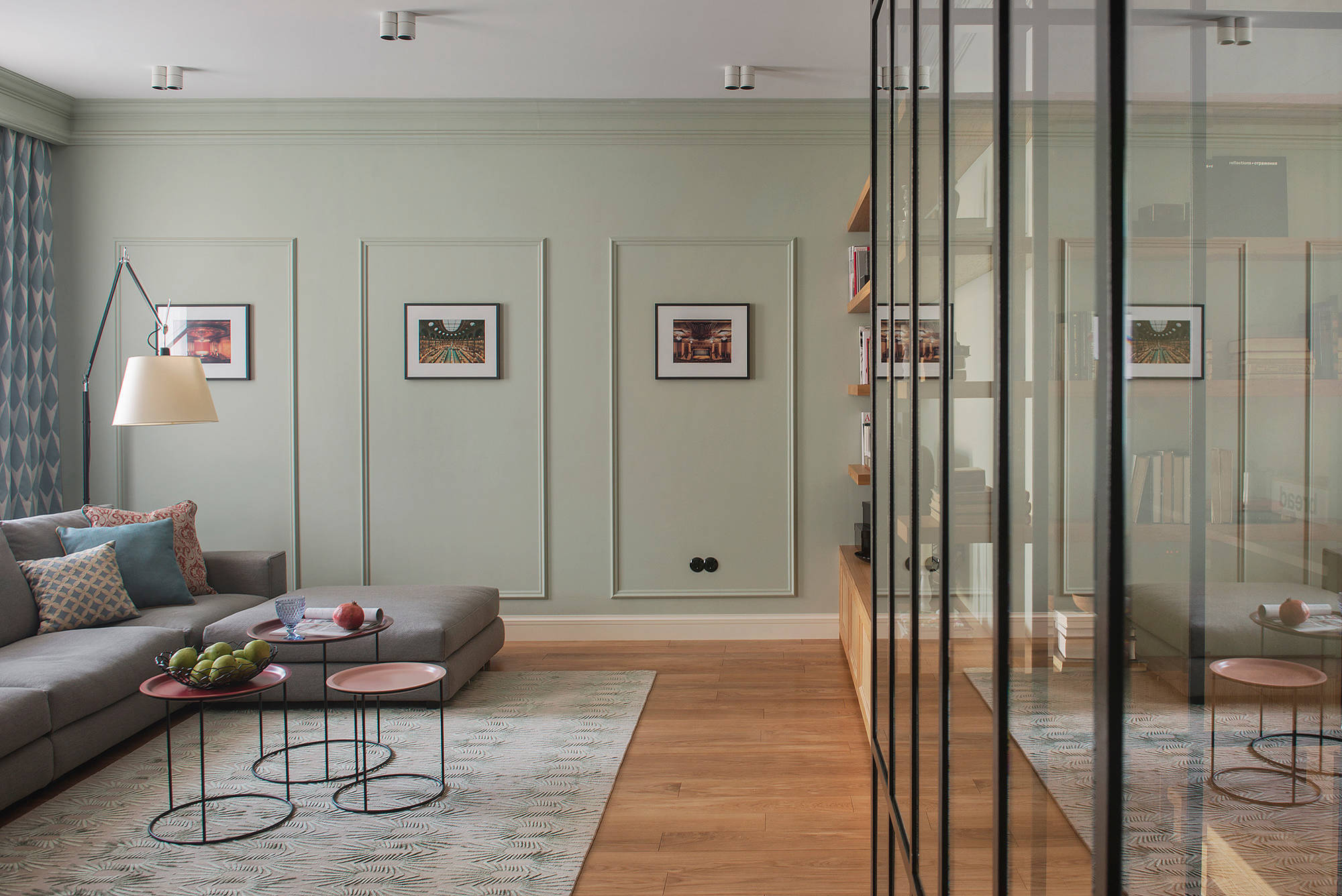 Houzz тур: Яркая эклектика для владельцев, которые хотели все и сразу