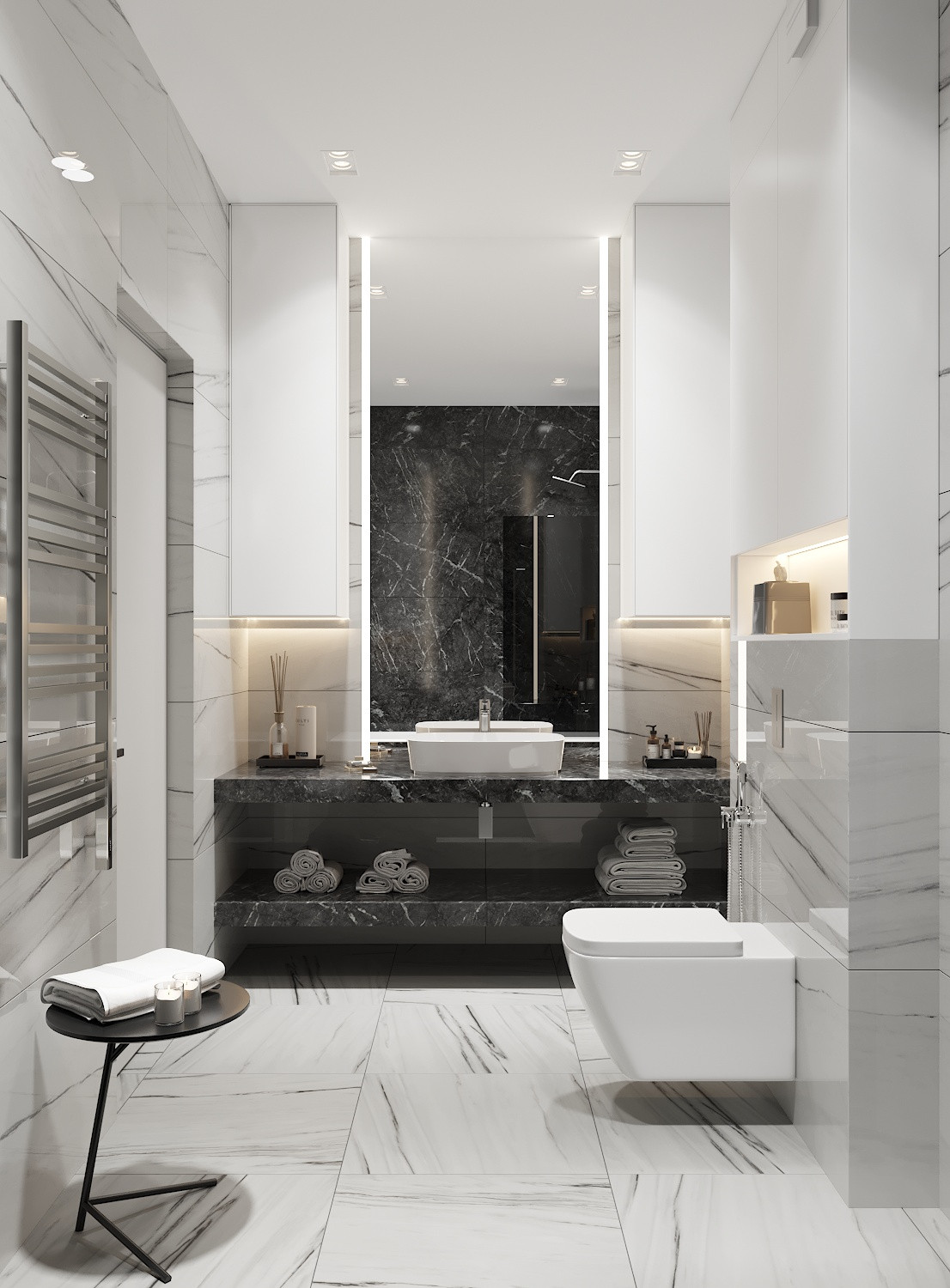 черно белый