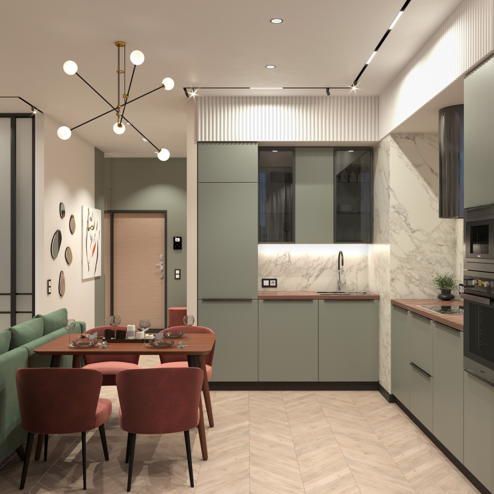 Кухня-гостиная