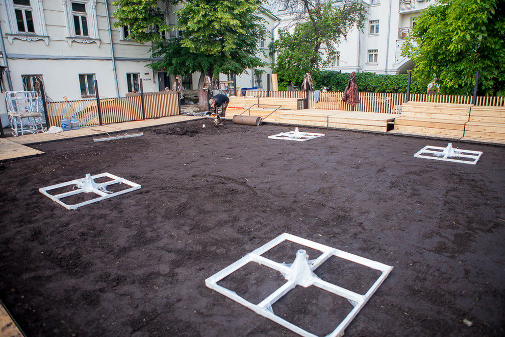 Озеленение летней веранды Dewar's Powerhouse