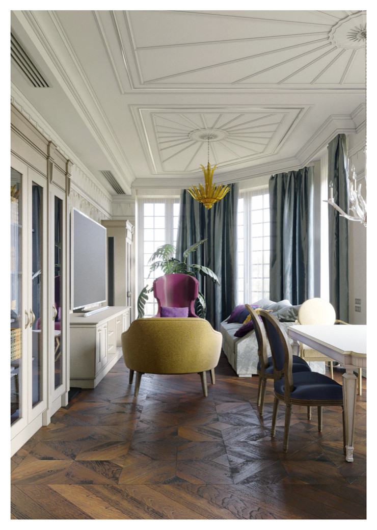 Обложка проекта: Квартира в Knightsbridge Private Park