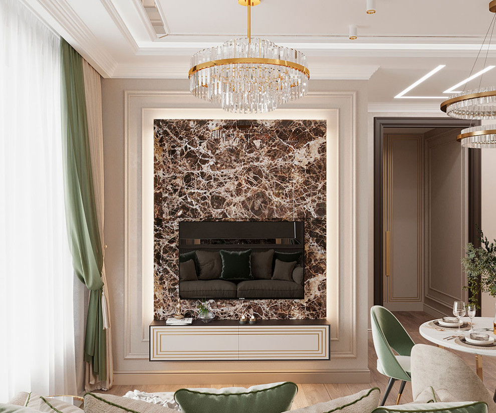 ДИЗАЙН ИНТЕРЬЕРА КВАРТИРЫ В ЖК ОГНИ, 60 КВ.М.