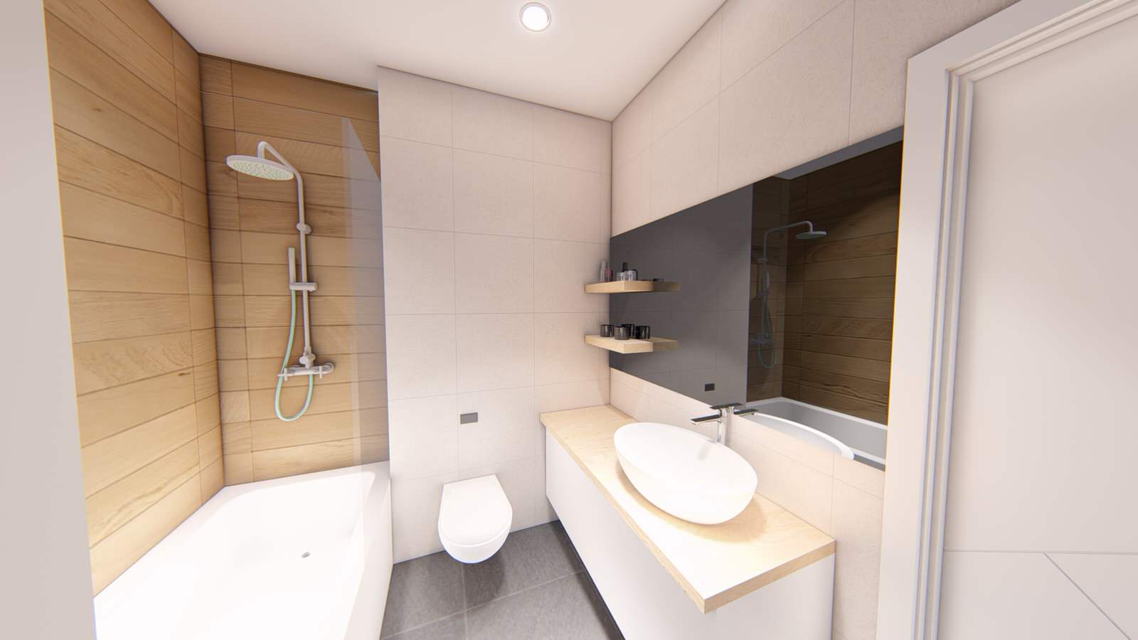 Дизайн-проект квартиры ЖК "Атмосфера"