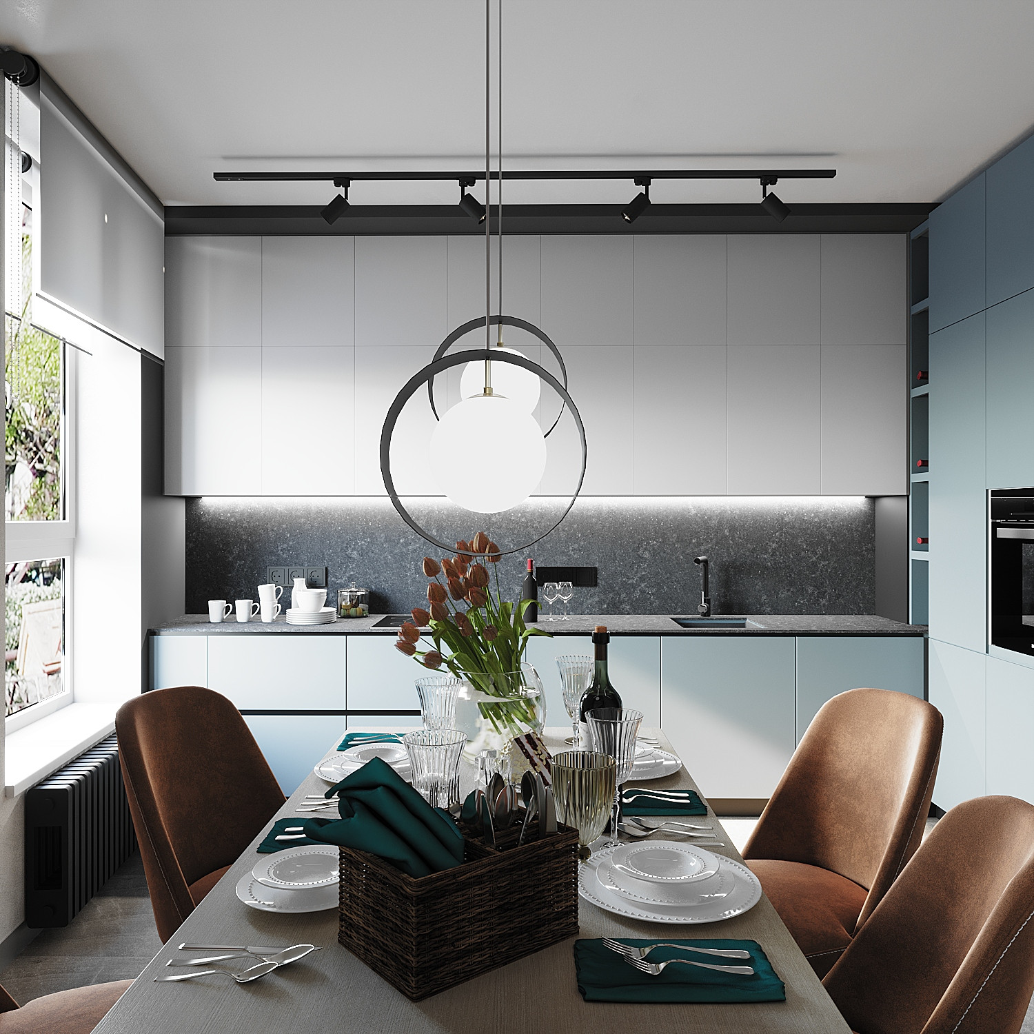 Обложка проекта: Квартира 62 м.кв.