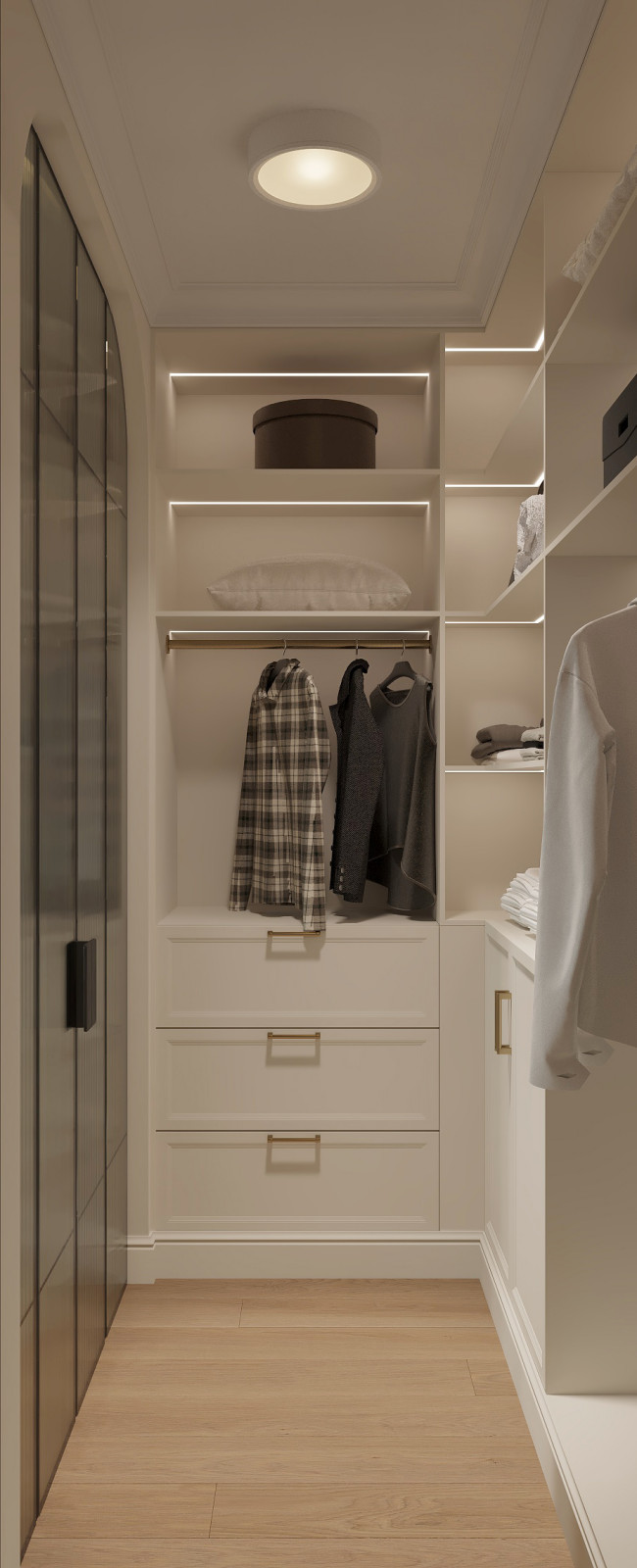 Квартира в стиле неоклассика