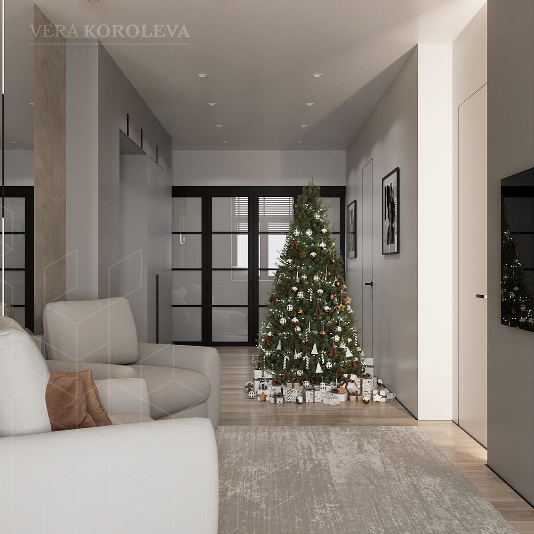 Дизайн-проект квартиры площадью 130 кв. м в Москве