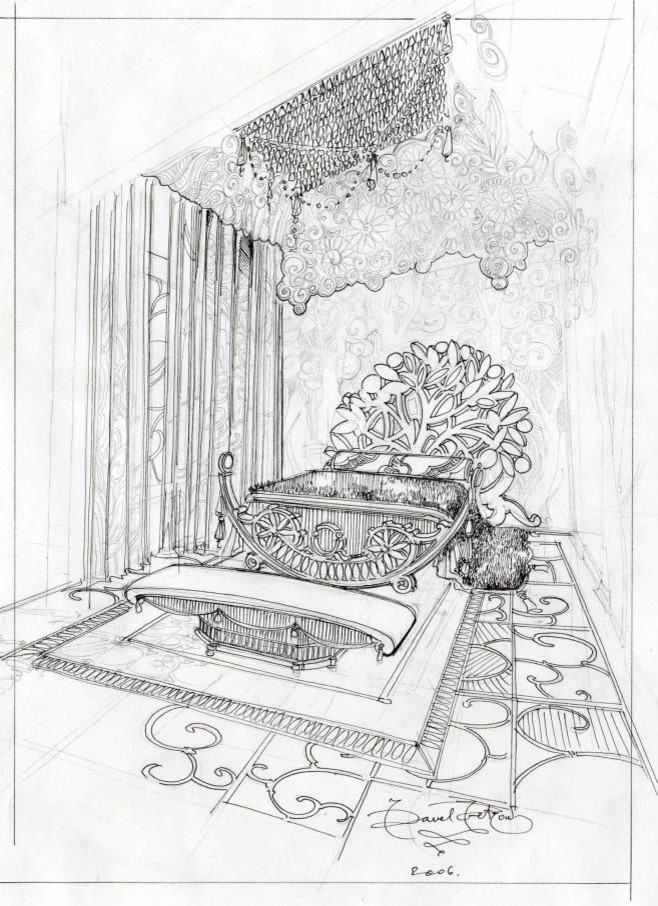 Эскизы - дизайн интерьера