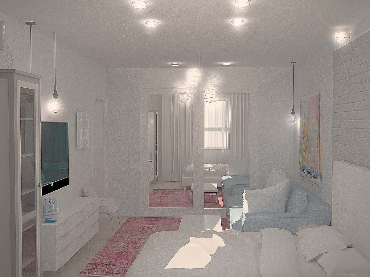 Однокомнатная квартира в г.Спутник.