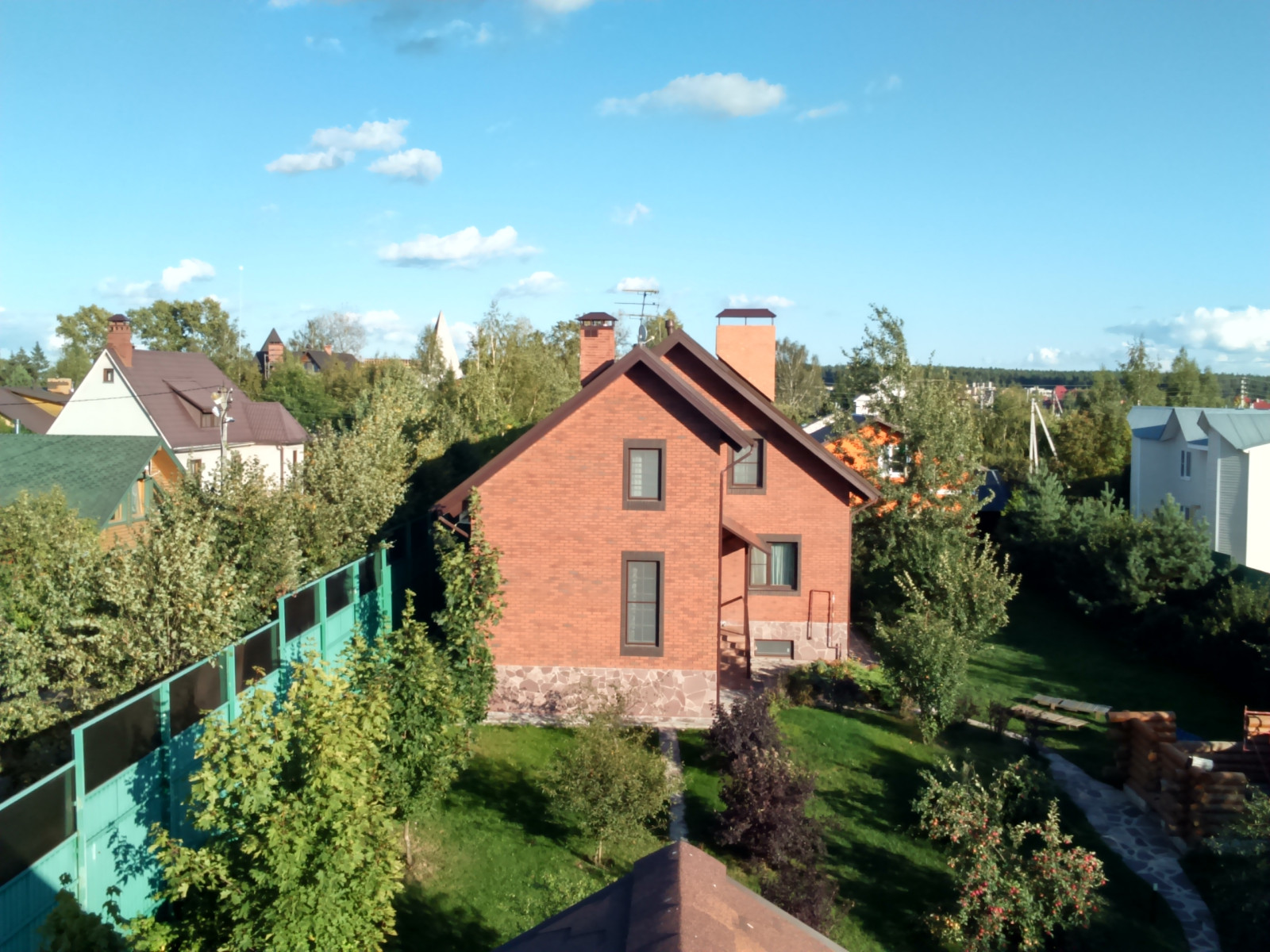 Дома из кирпича