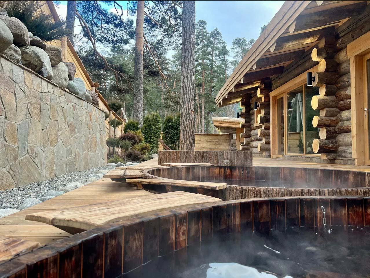 Проект 2023 года. Банный комплекс для kavkazpar.ru/  Спа-баня с авторскими прогр