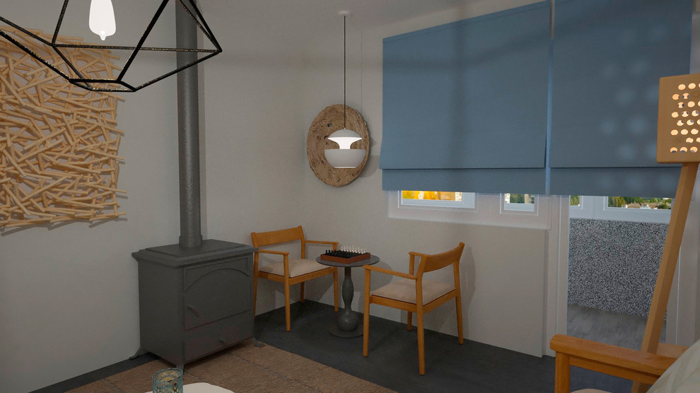 Гостиная в однокомнатной квартире