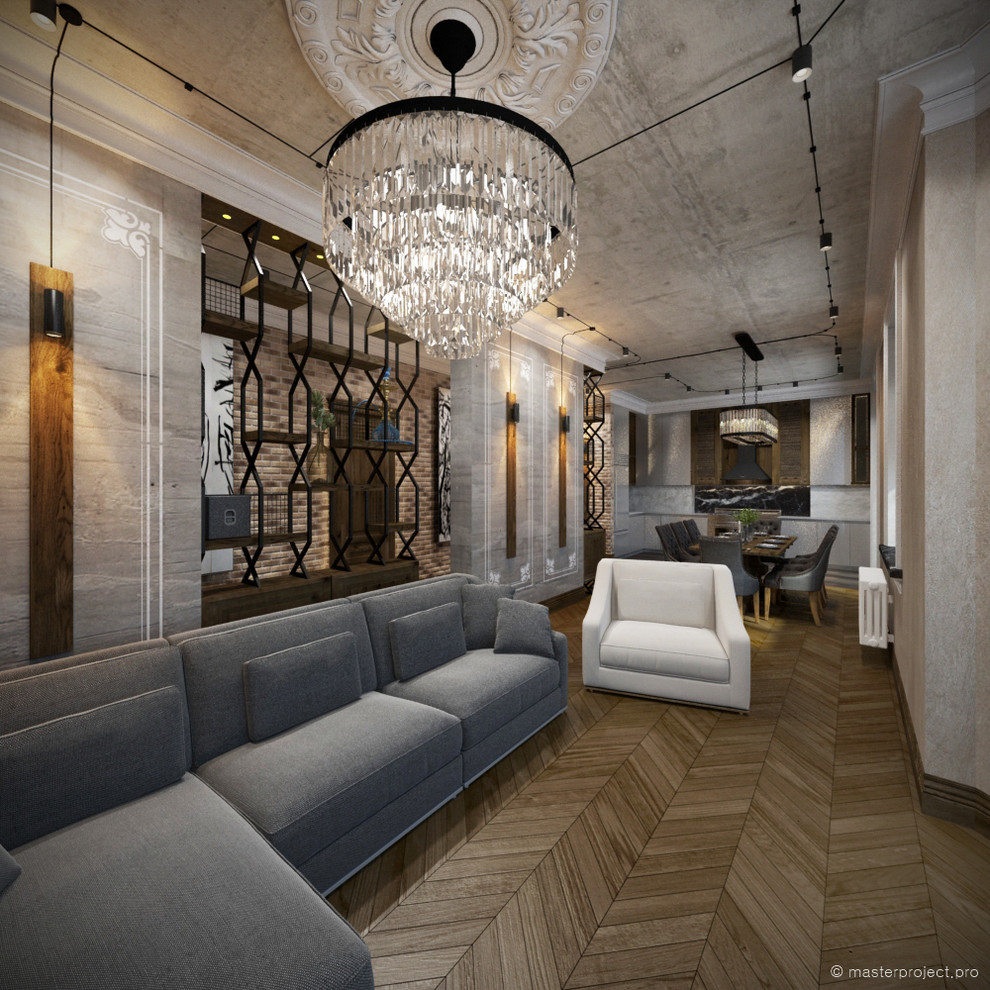 Обложка проекта: Лофт-апартаменты в ЖК «MONTBLANC Residence»