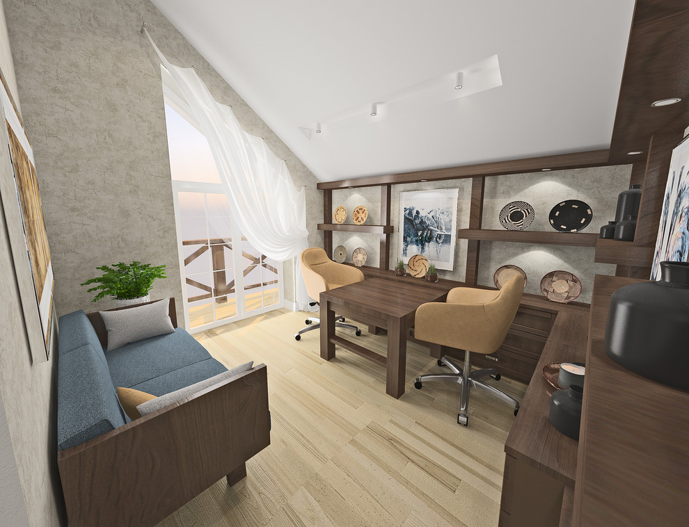 Дизайн интерьера молодой супружеской пары в КП Липово