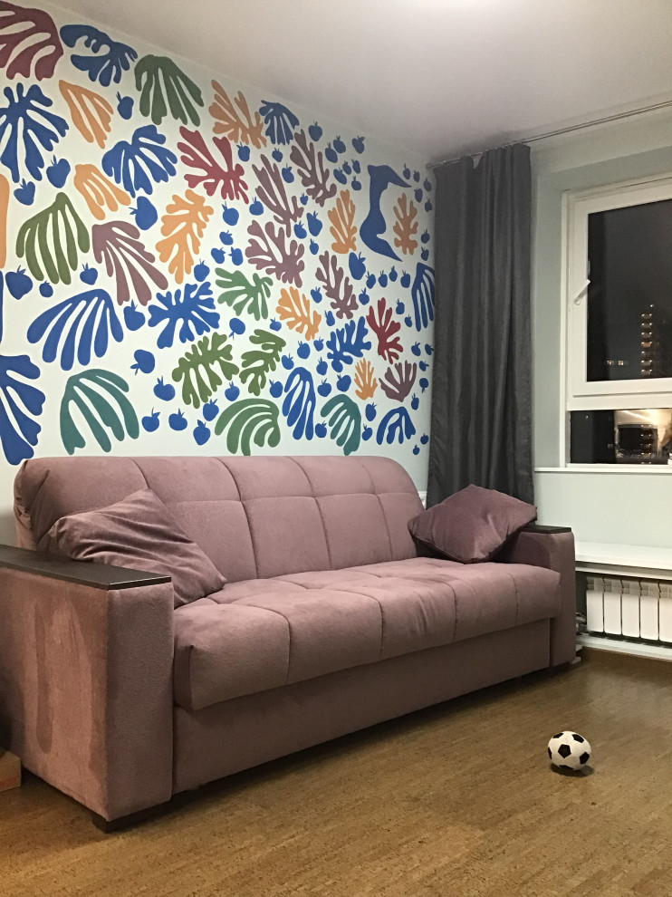 Обложка проекта: Роспись гостиной «Матисс»