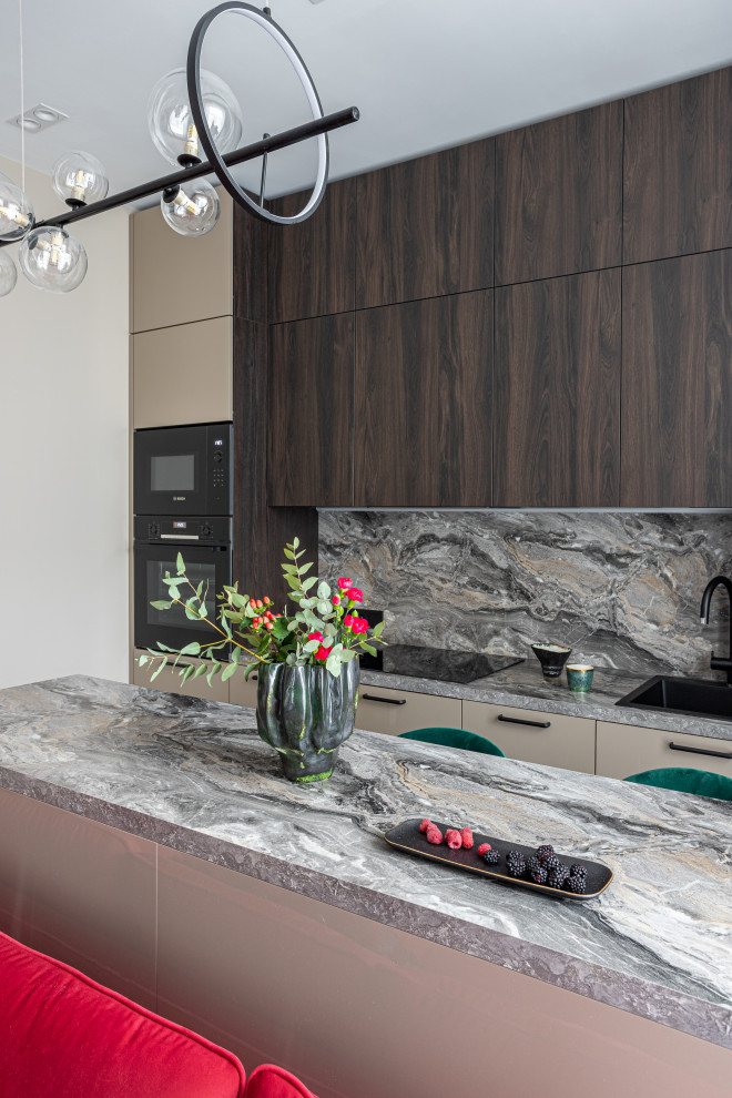 Зона кухни в Клубном доме «Sinatra»