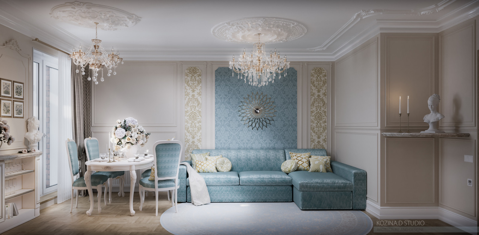 Кухня-гостиная