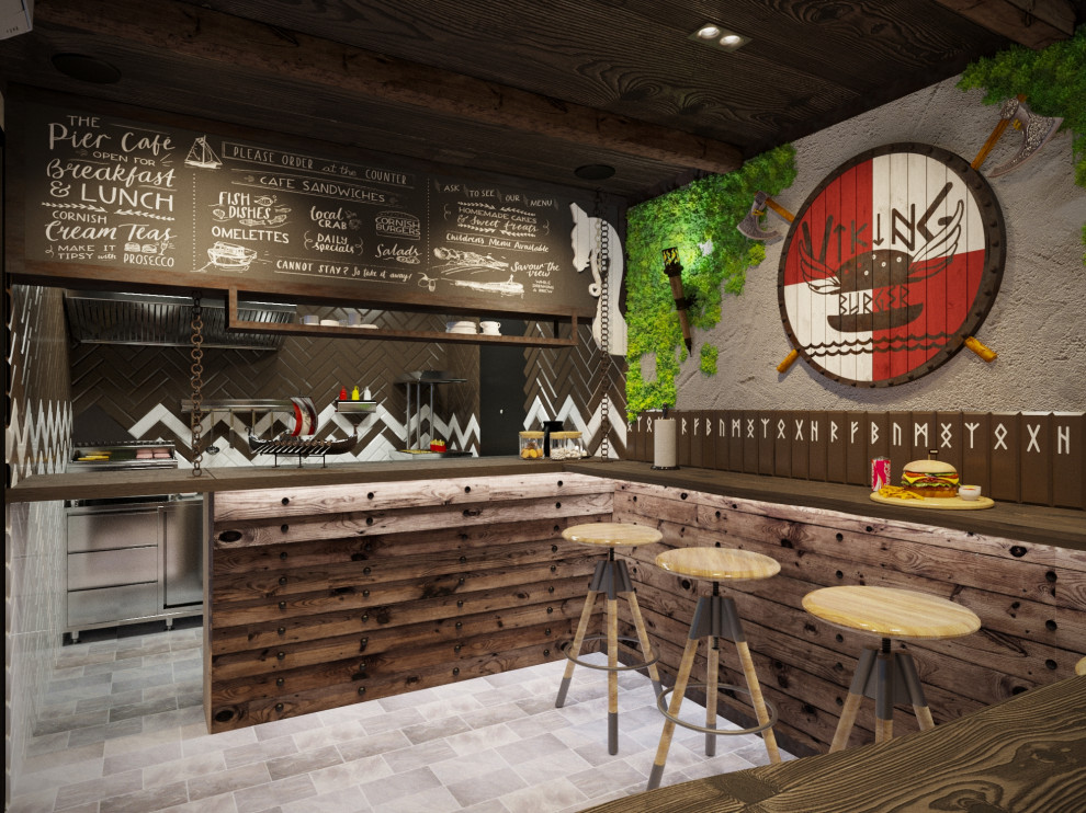 Обложка проекта: Бургерная VIKING BURGER
